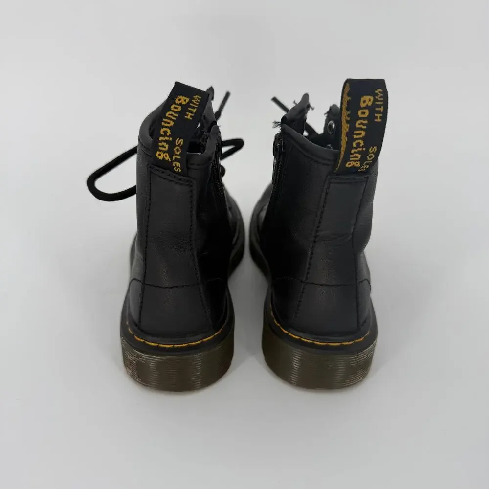 Dr. Martens AirWair Shoes‎ With Bouncing Soles Zipper Black Kids Size 12